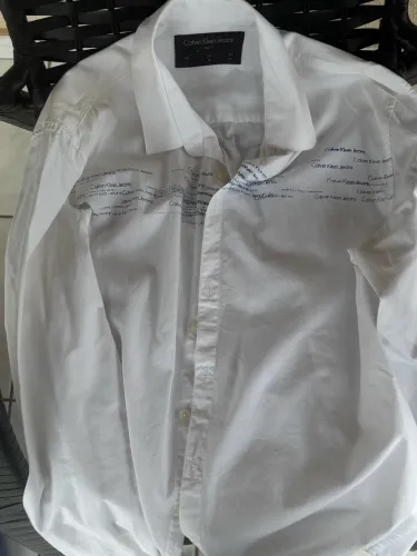 Camisa branca original Calvin Klein