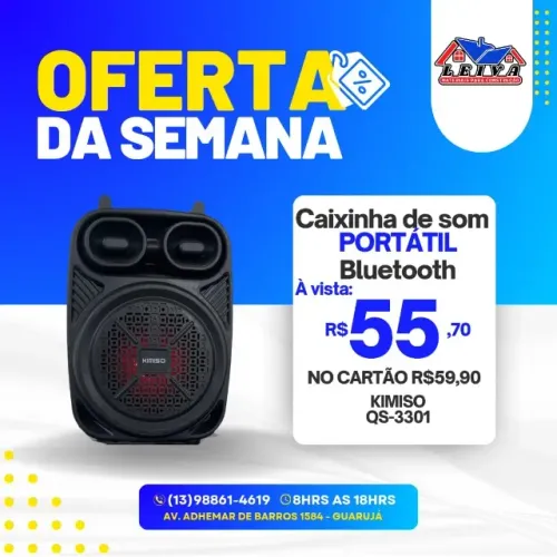 Caixinha de Som Portátil