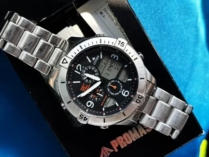 Citizen C300 Wingman Promaster World Time Completo E Zerado