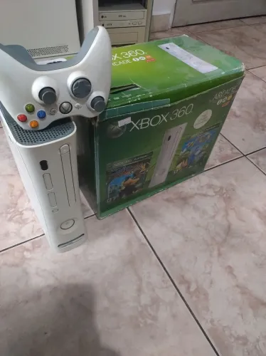 X Box 360 FAT Arcade Na Caixa Aceitamos OLX PAY
