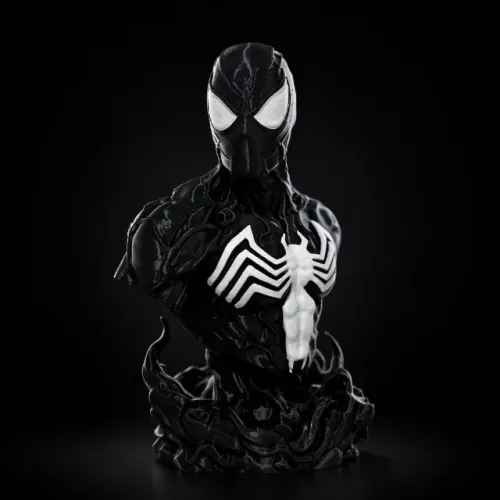 Busto Homem-Aranha Simbionte Venom 15cm