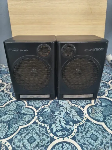 Par de Caixas Acústicas Dynamic Sound 2 Way 4 Speaker