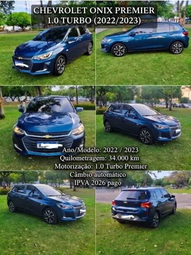 Chevrolet Onix Hatch Premier 1.0 12V TB Flex Aut. 4P 2023
