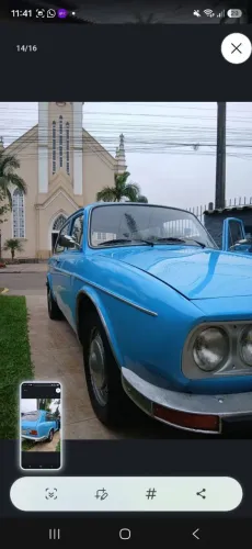 Volkswagen Variant 1.6 8v Gasolina Mec. 1973