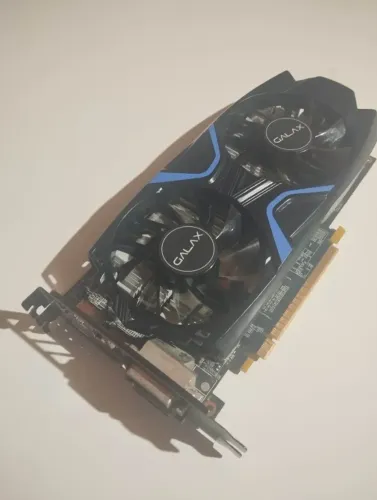 GTX 1050 Ti 4GB Galax EXOC Dual Fan - Funcionando Perfeitamente