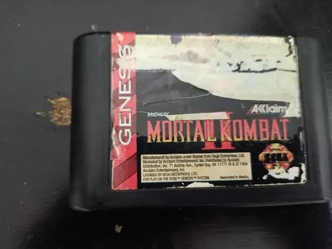 Mortal Kombat 2 Original MegaDrive Akkalim