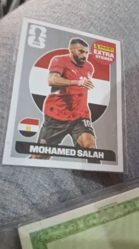 Figurinha Salah Prata - Algum de figurinhas 