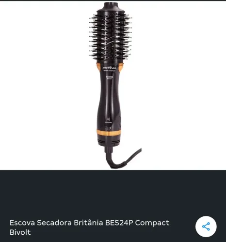 Escova Secadora Britânia
