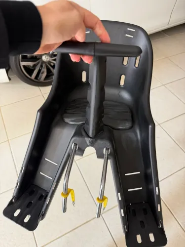 Cadeirinha infantil dianteira para bicicleta baby bike até 15 kg