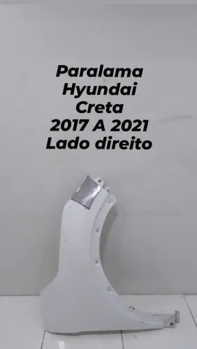 Paralama hyundai creta 2017 A 2021 lado direito original 