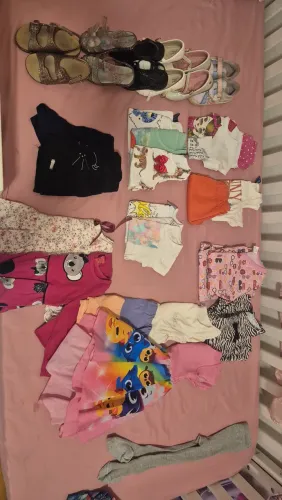 Lotinho de roupa e sapato tam 2/3