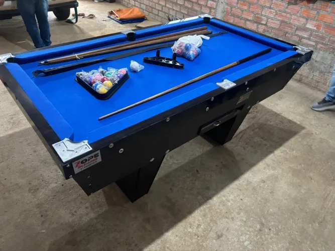 Mesa Sinuca Bilhar Nova Gaveta Ficha 