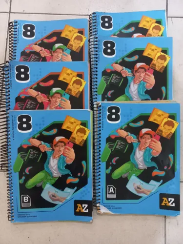 Livros Didáticos AZ 8 ano - Usados