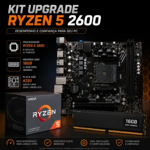 Kit Upgade Ryzen 5 2600