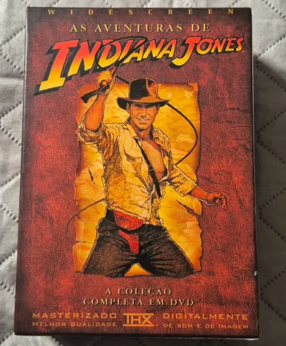 DVD Box Indiana Jones Trilogia Original