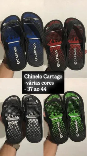 Chinelo masculino na promoção