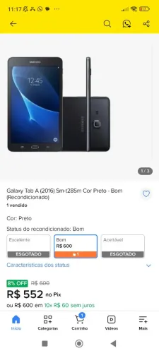 tablet tab A 2016