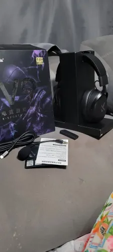 Headset Gamer MCHOSE V9 7.1 Virtua Sem Fio Microfone Destacável PC Celular Gamer Completo
