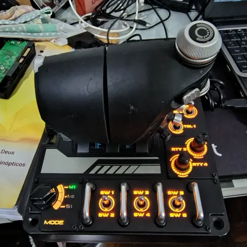 Logitech x56 controlador e acelerador 