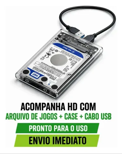 HD Externo 500gb P Xbox PLUG AND PLAY