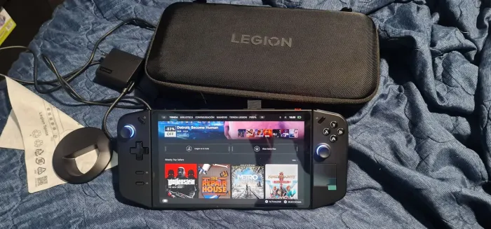 Lenovo legion go z1 extreme 500gb -novossimo +accesorios