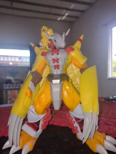 Digimon agumom e wargreymon