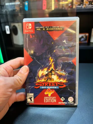 Jogo Streets of Rage 4 Anniversary Edition Nintendo Switch - Mídia Física (Com DLC)