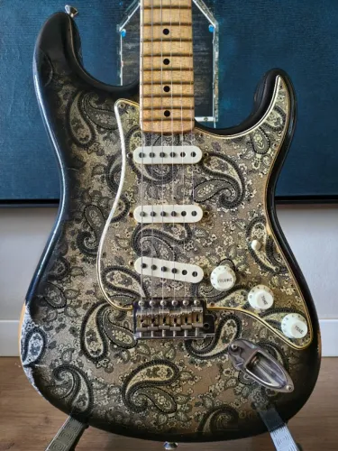 Fender Custom Shop Limited Edition ?68 Black Paisley Relic 2020 (MAVERICK GUITARS)