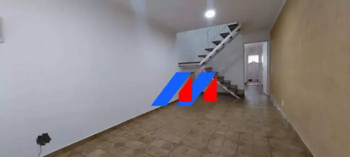 Sobrado com 3 dormitórios para alugar, 130 m² por R$ 2.861,00 - Assunção - São Bernardo do