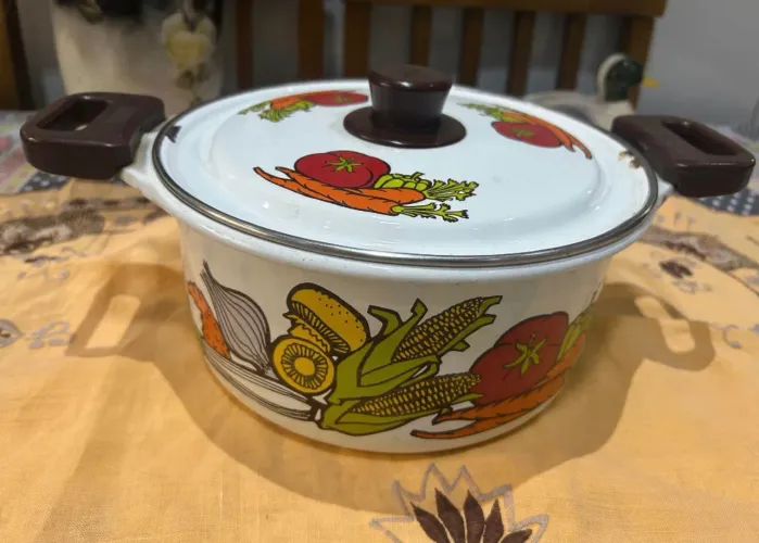 Panela caçarola esmaltada Mãe Ágata 