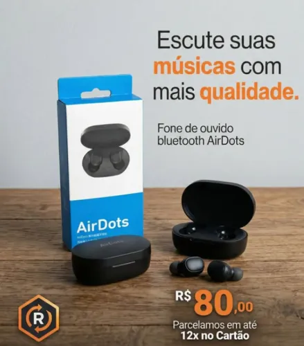 Fones Bluetooth AirDots