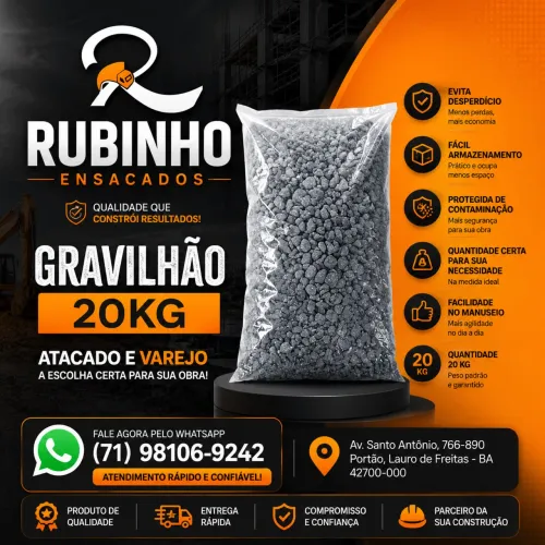 Gravilhão Ensacado