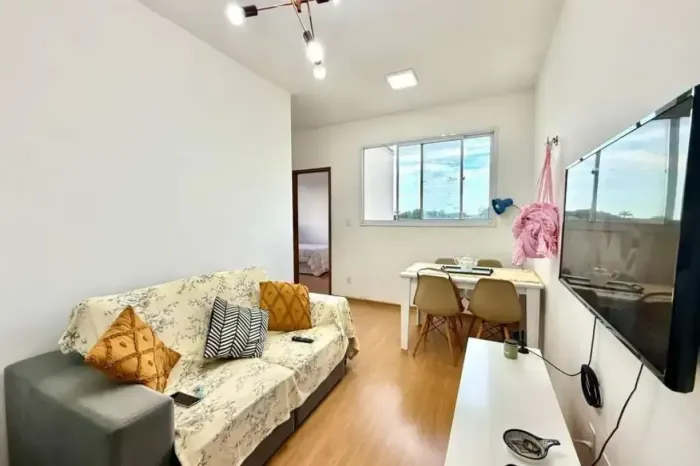 Forte Bittencourt - Mobiliado - 45 metros - 2 quartos - Elevador - Lazer Completo - Passar