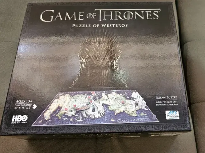 Quebra-cabeça 4d GAME OF THRONES IMPORTADO *sem Uso*