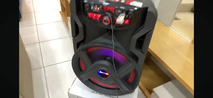 Caixa Amplificada Amvox Aca-401 Tsunami