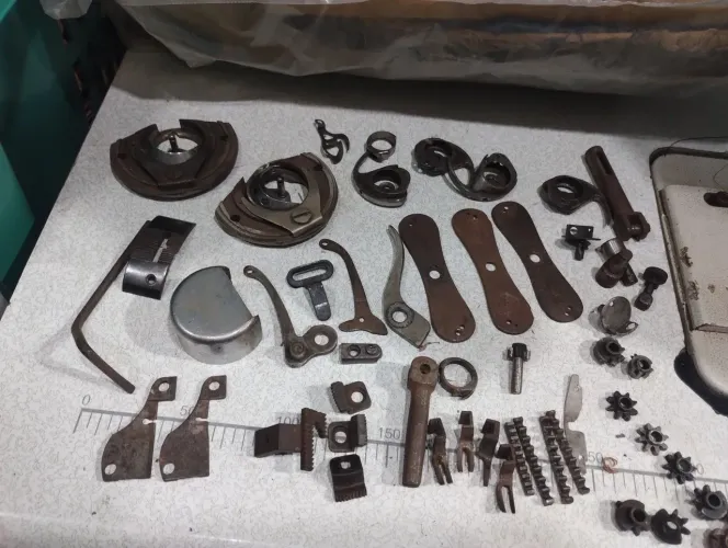 Lote de peças maquinas de costura industrial