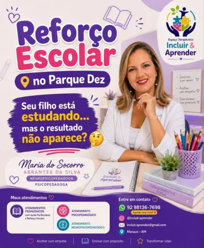 Reforço Escolar no P10 