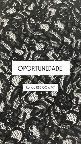 RENDA PARA BODYS, BLUSAS E CALÇAS NO METRO ( peça com 69 MT)
