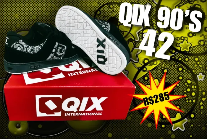 Tênis Qix 90's OG Paisley Bandana - Tam 42 - NOVO NA CAIXA