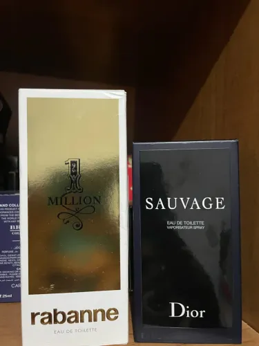 Perfume dior sauvage e one million rabane