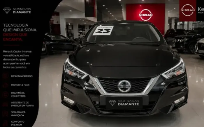 Nissan Versa Exclusive 1.6 16V Flex AUT 2023