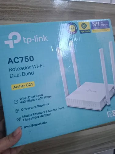 Roteador/ repetidor de sinal TP Link AC750