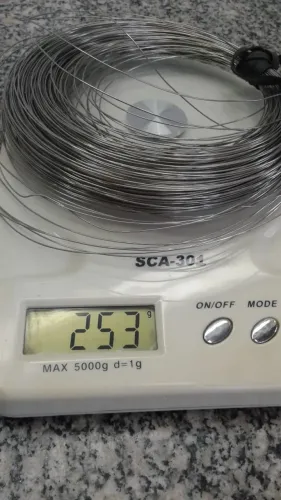 Fio de aço inox