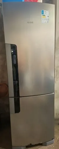 Geladeira Frost  Free Duplex inverse com freezer embaixo 399 litros