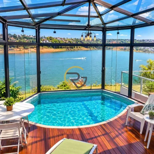 Casa com 5 suítes à venda, 420 m² por R$ 6.000.000,00 - Condomínio Três Marias - Centro -