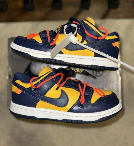 Nike Dunk Michigan OFF White - 44