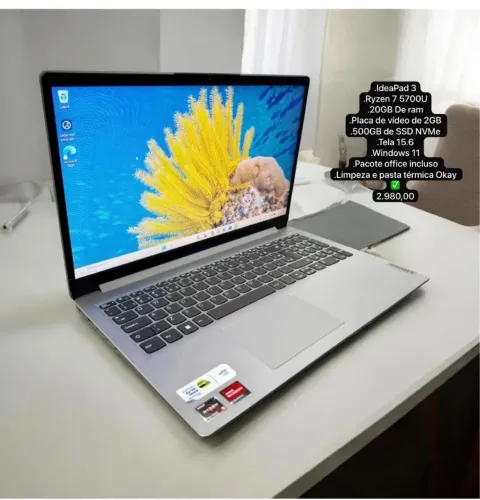 Notebook lenovo troco