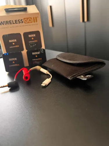VENDO MICROFONE SEM FIO PROFISSIONAL RODE WIRELESS GOII