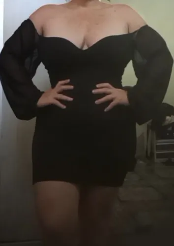 Vestido lindo de festa manga transparente G/GG