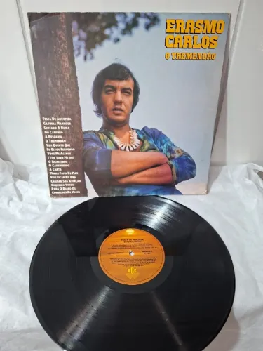 Disco de Vinil LP - Erasmo Carlos - O Tremendão